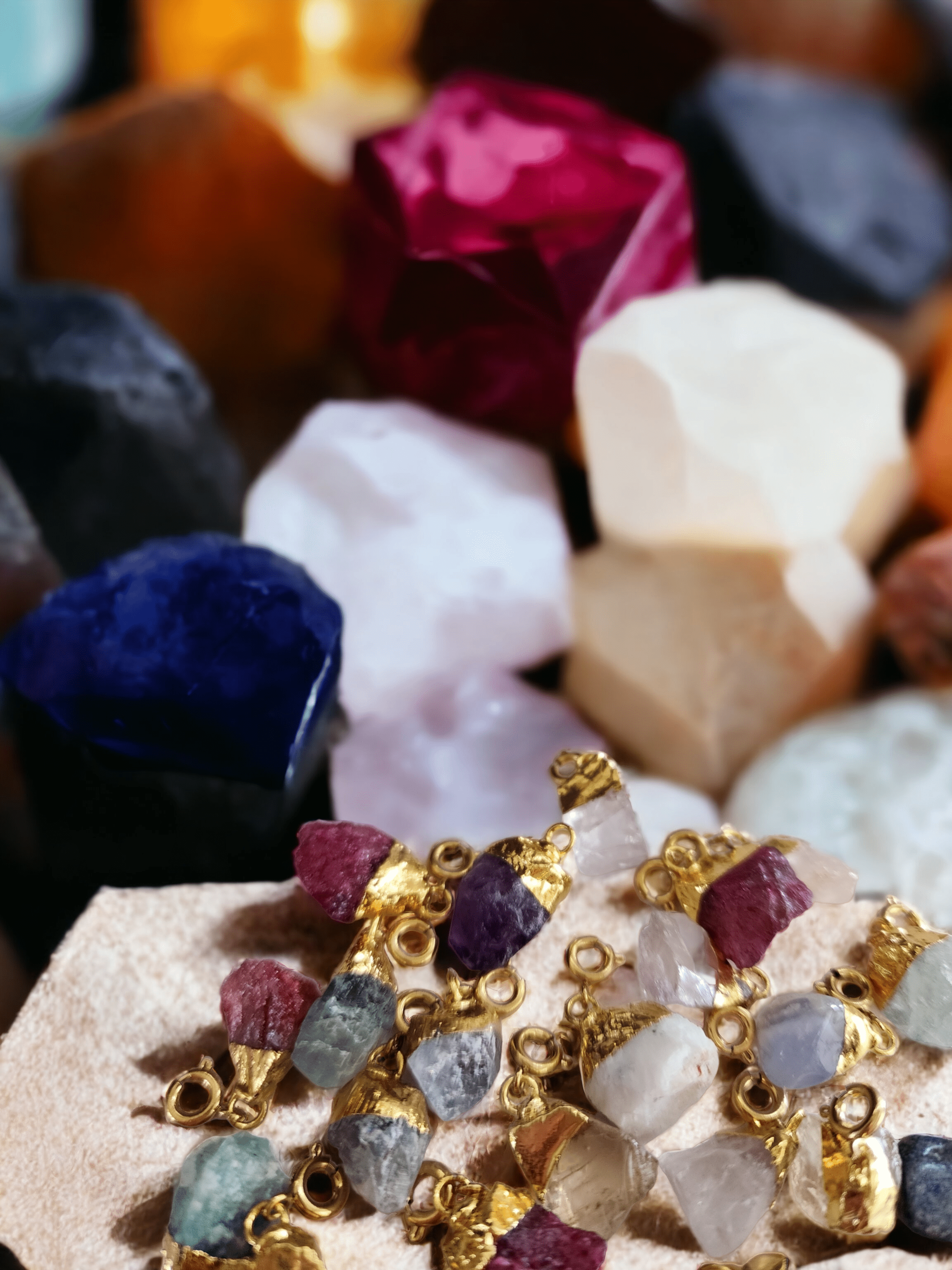 Raw Natural Gemstone Nugget Birthstones