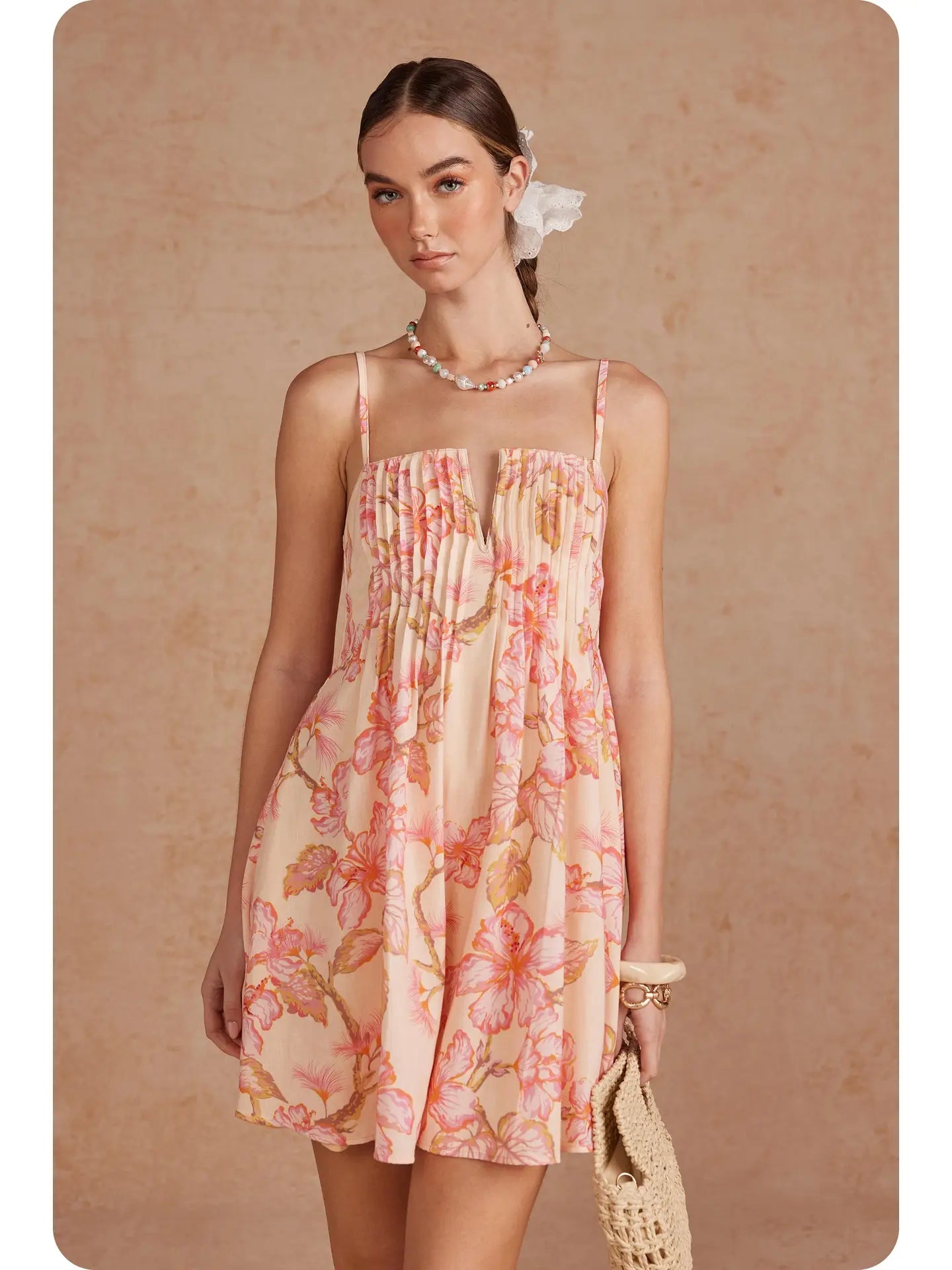 Strut & Bolt | Alix Sleeveless Floral Mini Dress | Sweetest Stitch