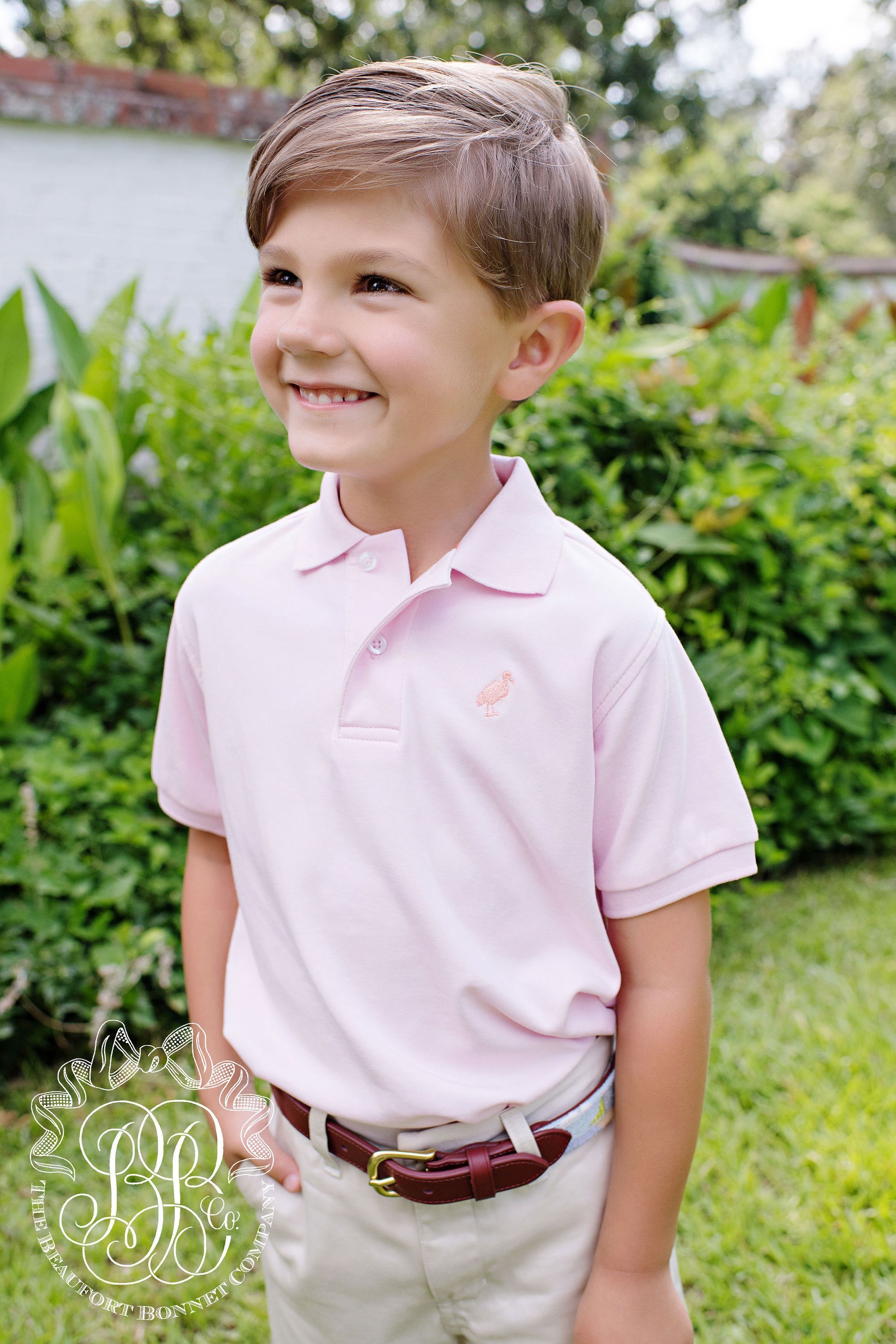 Palm Beach Pink with Seashore Sherbet Stork Main