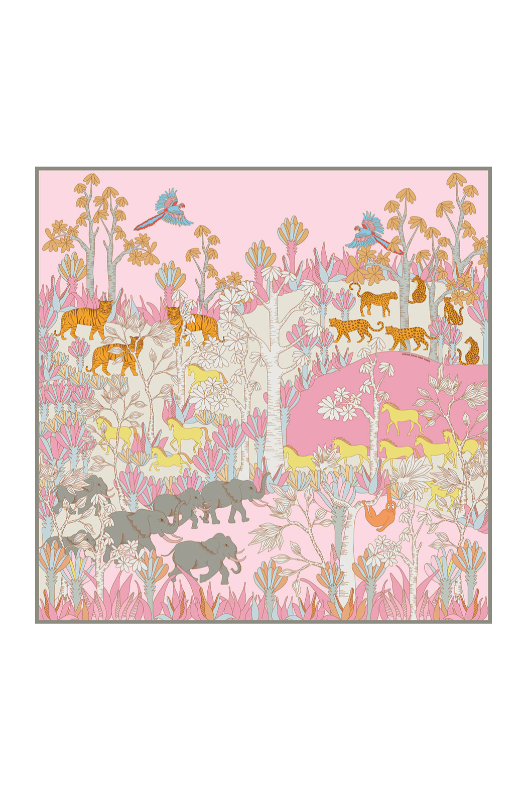 Jungle Adventure-Blue/Pink