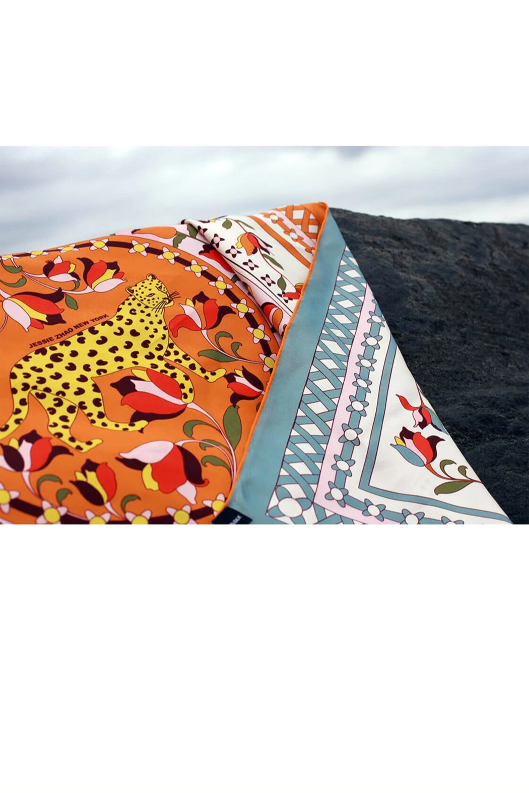 Tropical Love-Blue/Orange Main