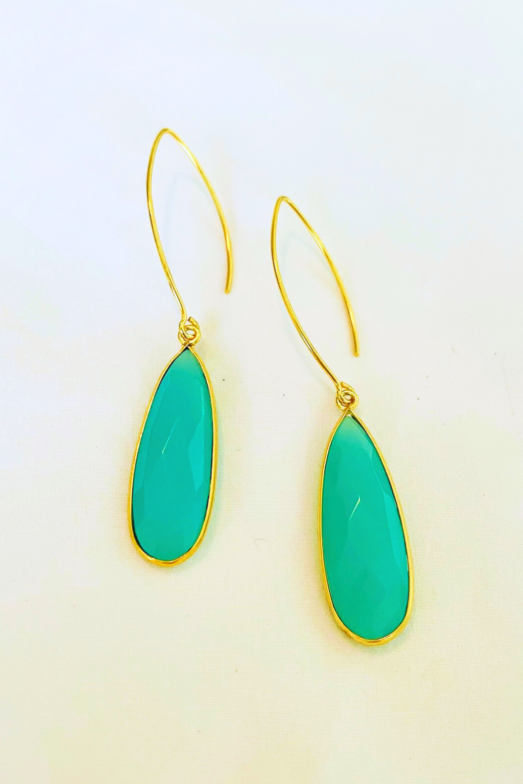 Aqua Chalcedony/Gold-filled Main