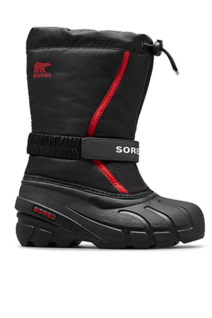 Black, Bright Red Main