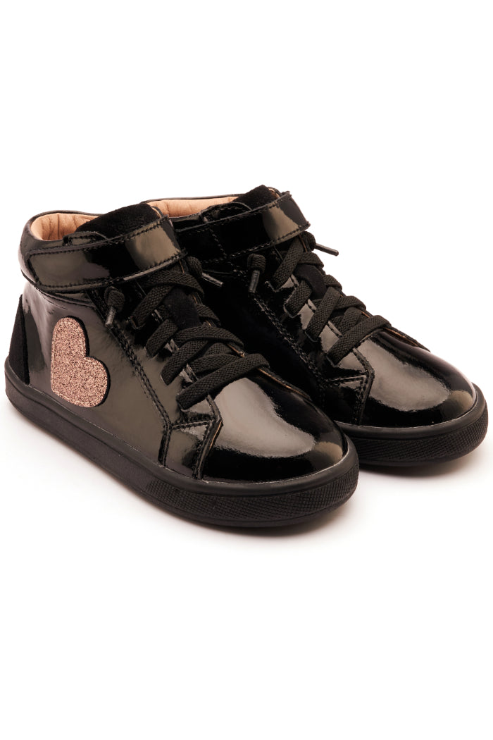 BLACK PATENT / BLACK / GLAM CHOC