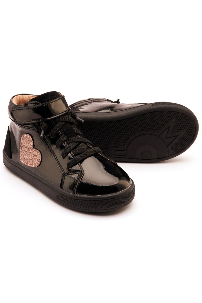 BLACK PATENT / BLACK / GLAM CHOC