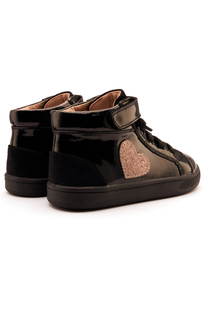 BLACK PATENT / BLACK / GLAM CHOC