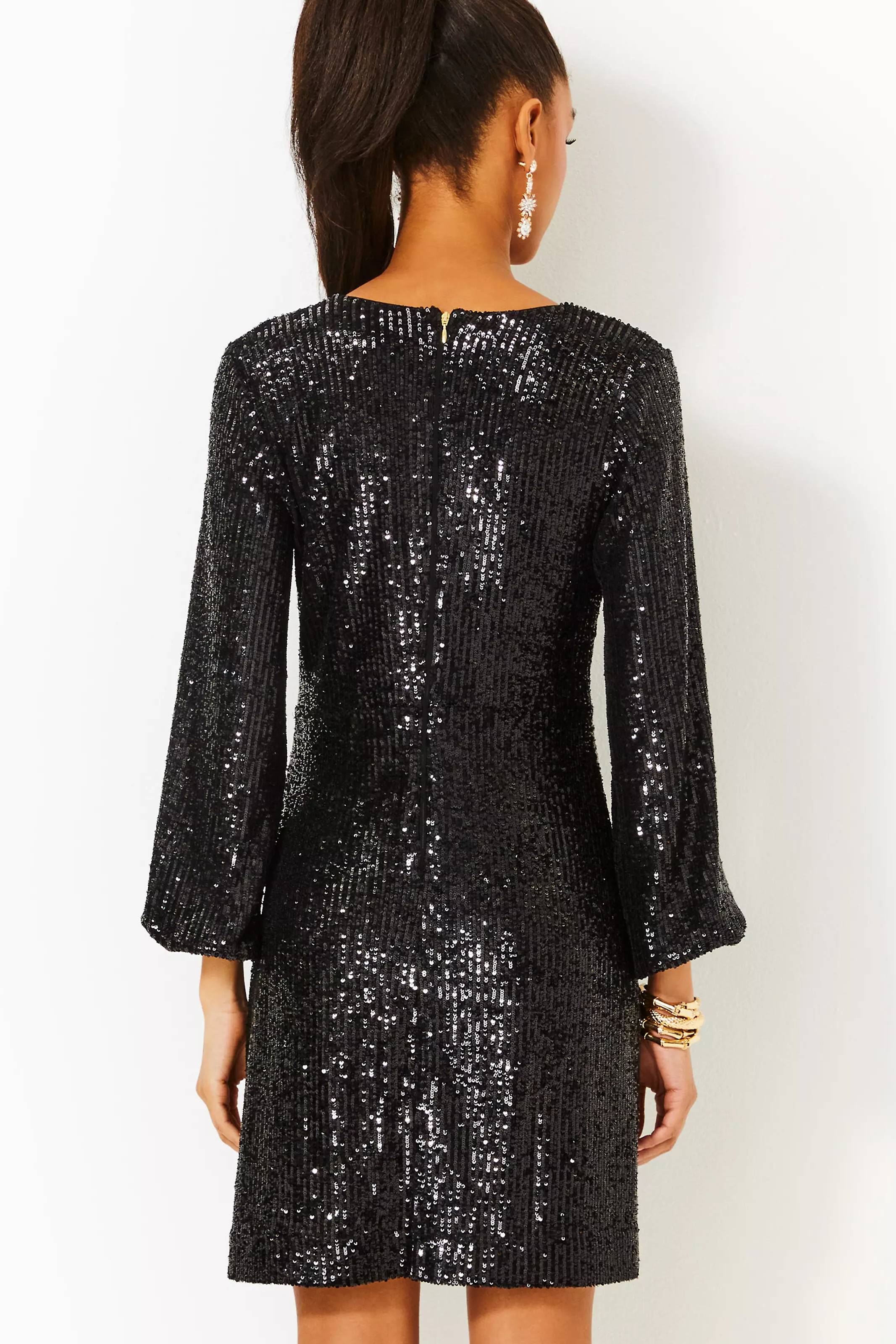 Noir Treasure Box Sequin Knit