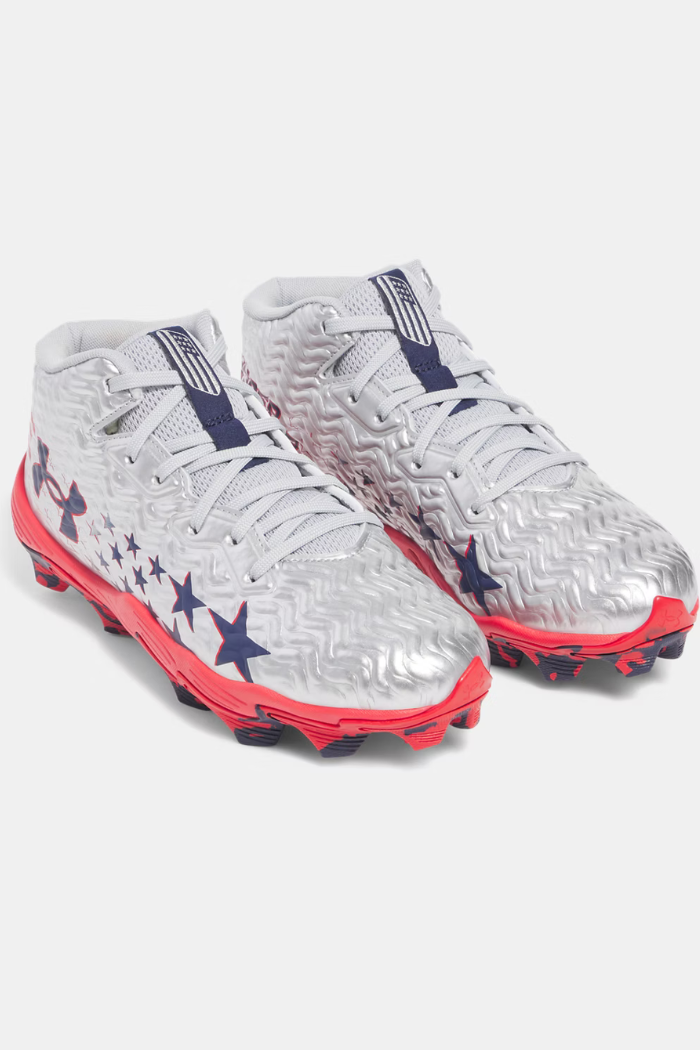 Metallic Silver-Red-Midnight Navy-099