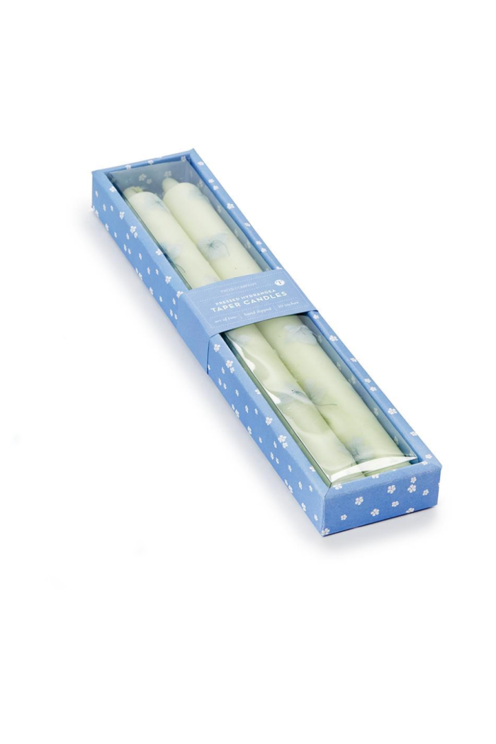 GREEN W/BLUE HYDRANGEA