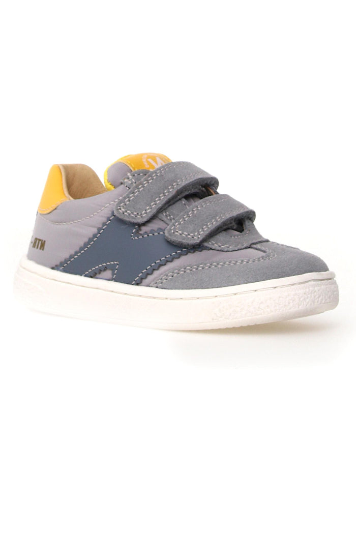 SUEDE/NYLON GREY-CELESTE-YELLOW Main