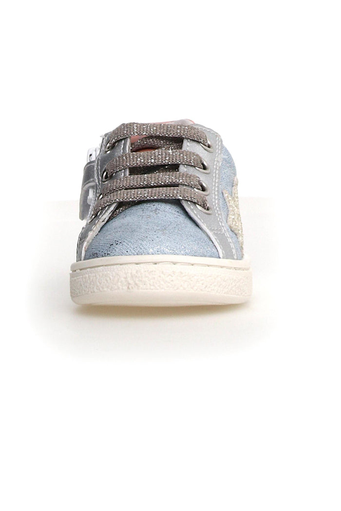 CANVAS LUREX/METALLIC JEANS-SILVER-PINK