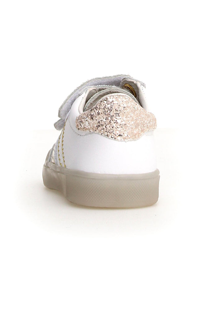 CALF/SUEDE WHITE-PLATINUM