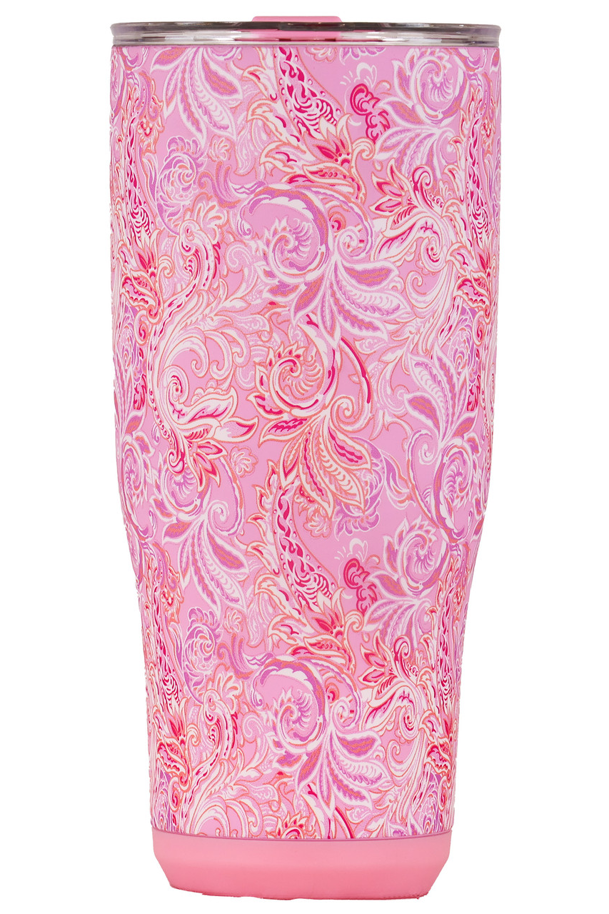 Pink Paisley 30 oz Main