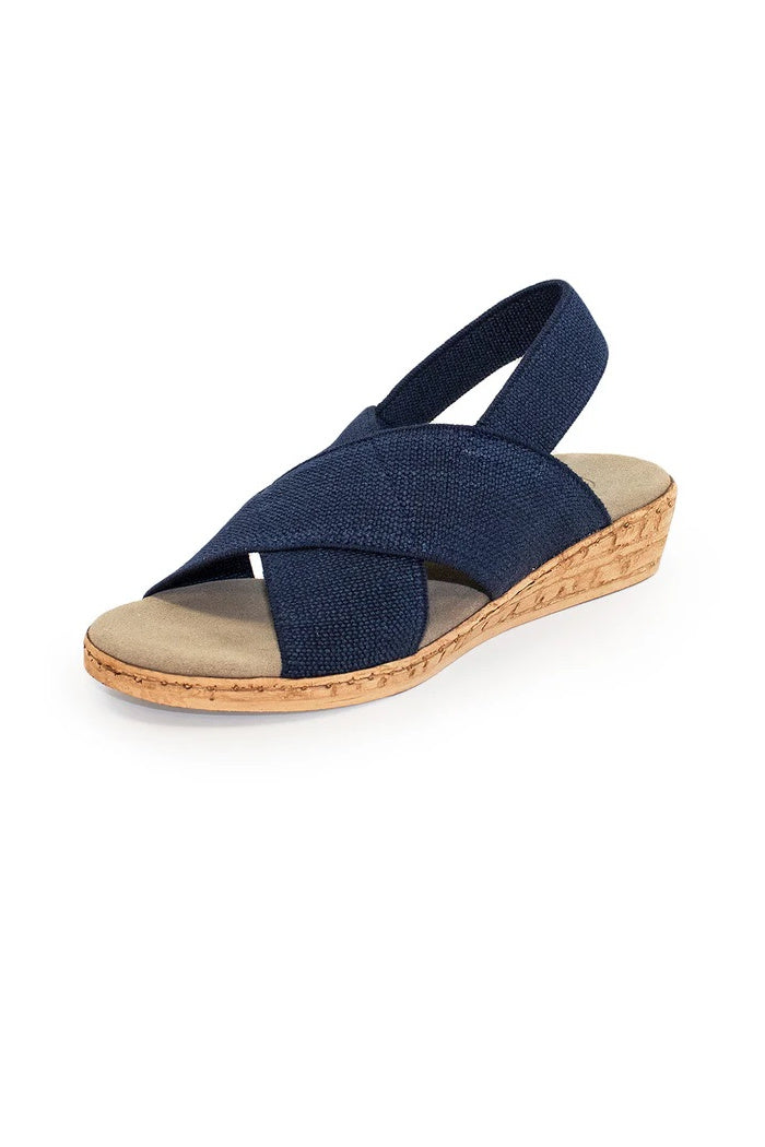 Navy Linen