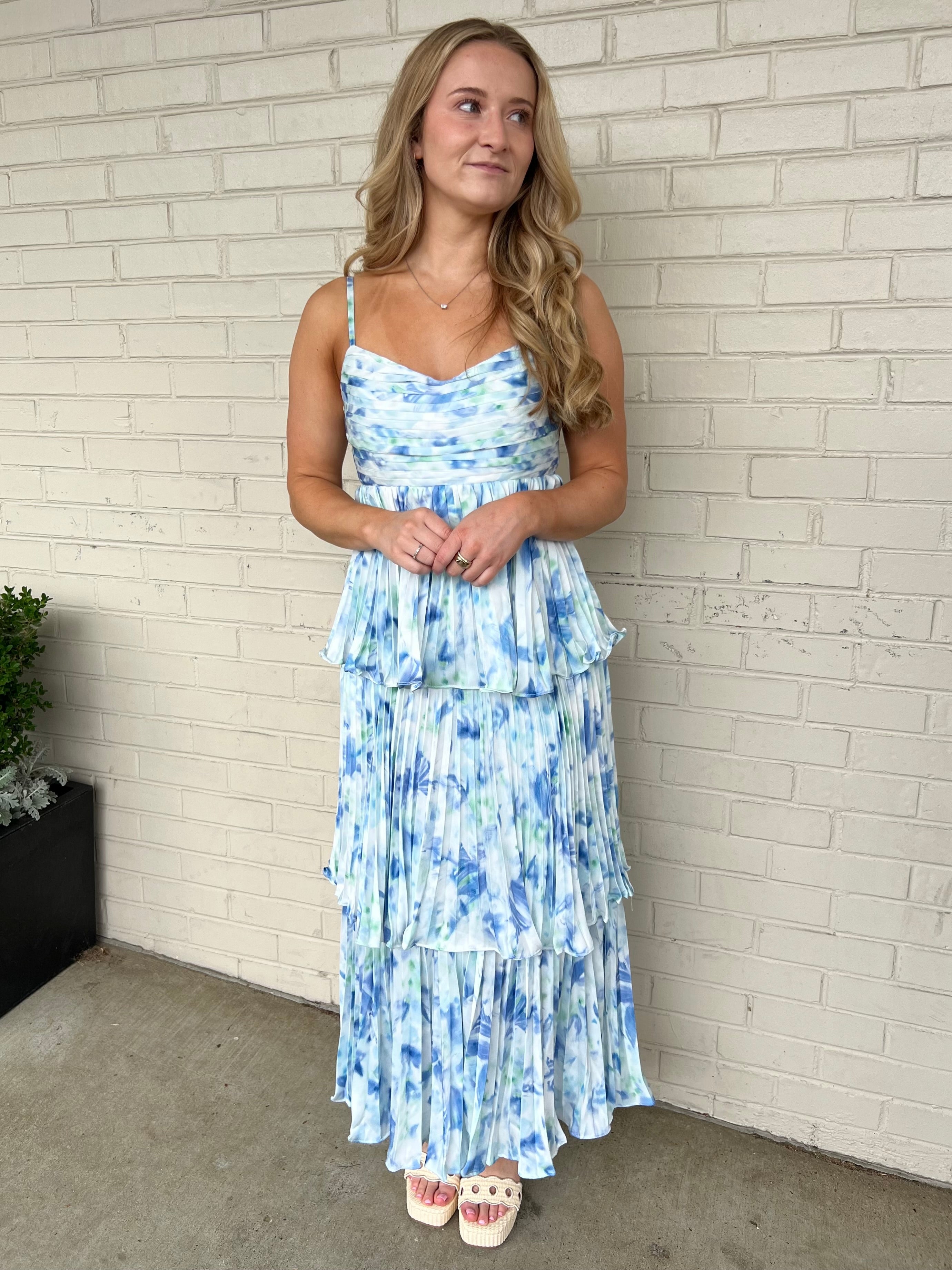 Lalavon | Emerson Tiered Sleeveless Maxi Dress | Sweetest Stitch