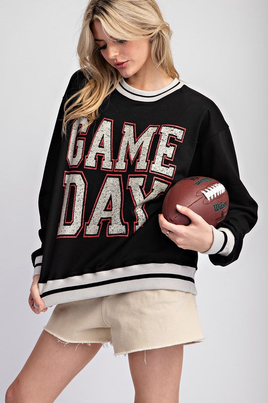 Oh It's Game Day Crewneck Sweatshirt - Yayas Glam & Gift Shop