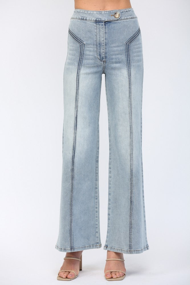Fate | Wiley Wide Leg Jeans | Sweetest Stitch Boutique Richmond