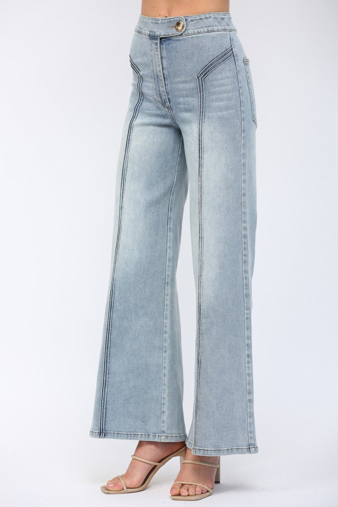 Fate | Wiley Wide Leg Jeans | Sweetest Stitch Boutique Richmond