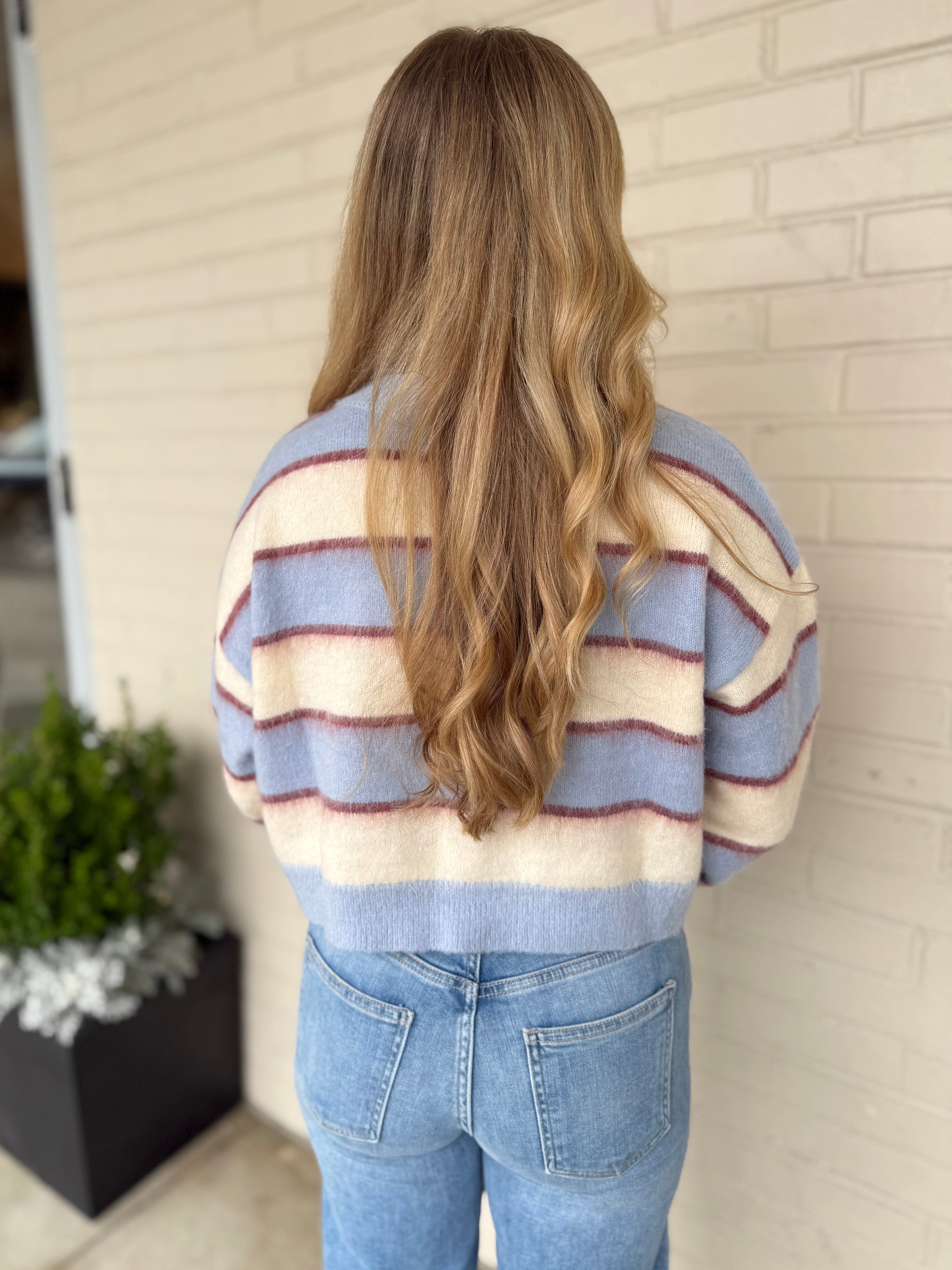 Mable | Clarissa Striped Sweater | Sweetest Stitch Boutique Richmond