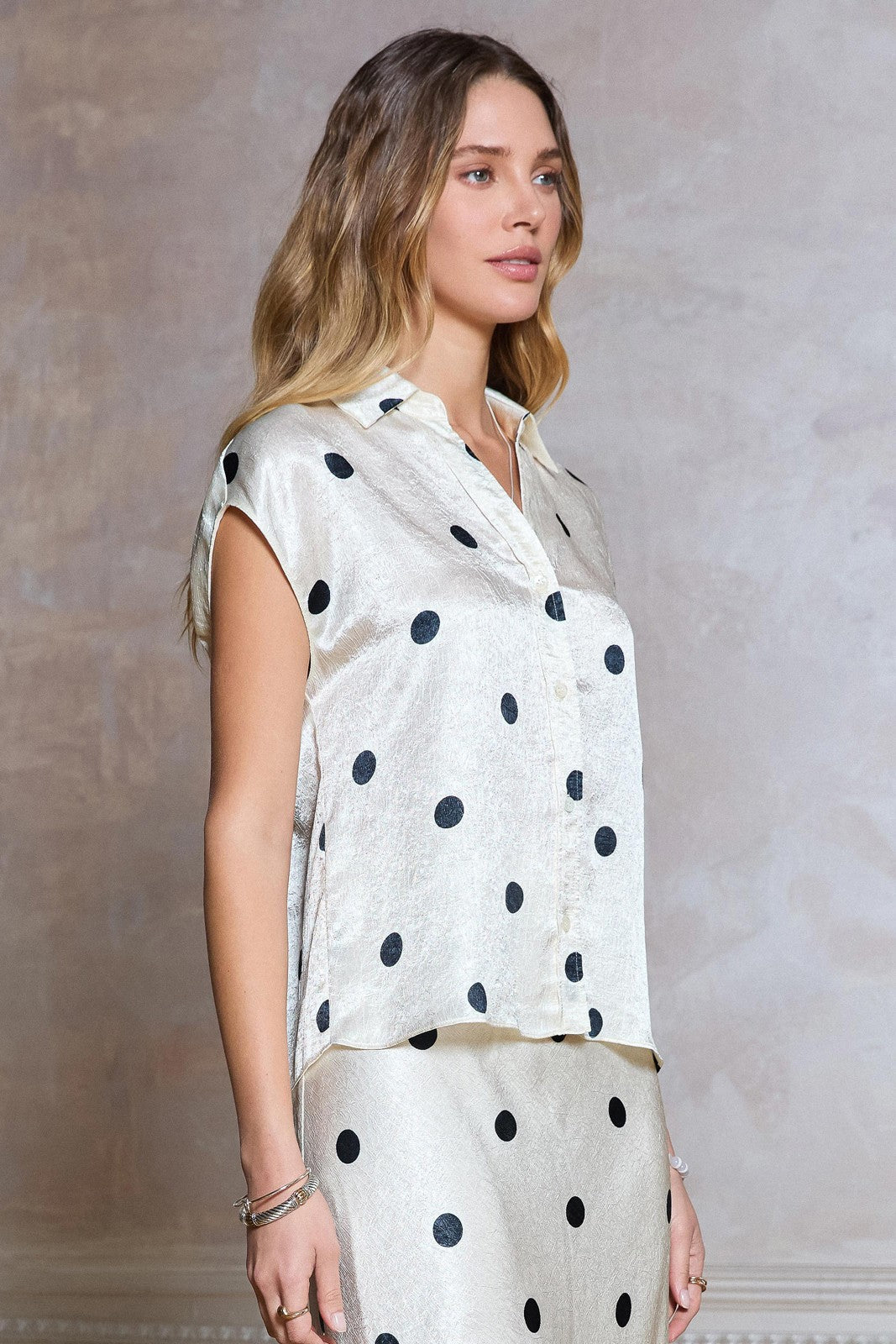Current Air | Patty Polka Dot Top | Sweetest Stitch Boutique Richmond