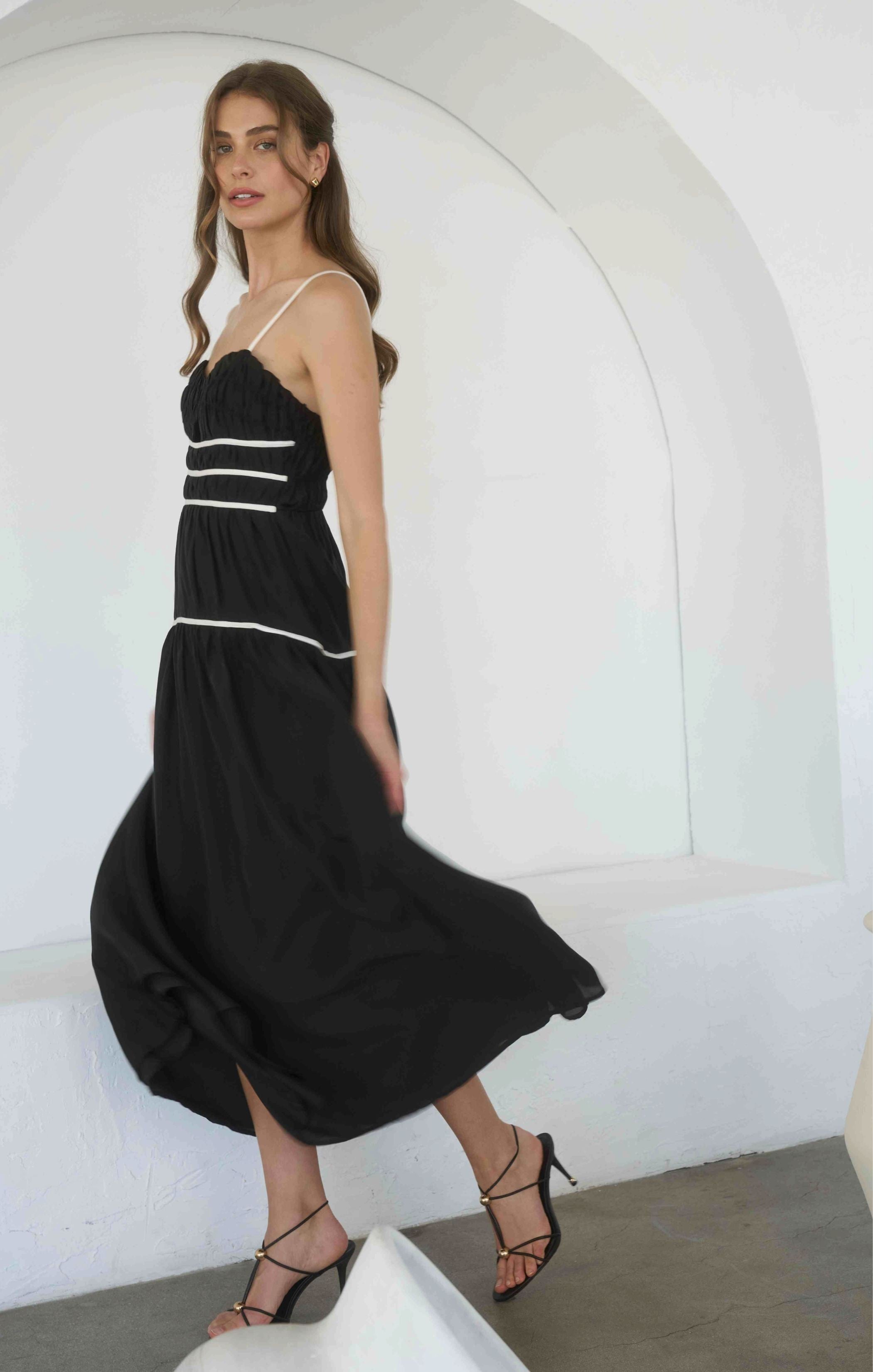 Moon River | Willow Midi Dress | Sweetest Stitch Boutique Richmond