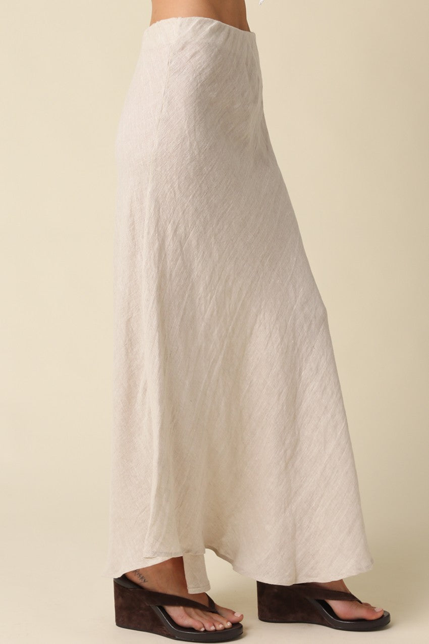 Olivaceous | Zuri Linen Maxi Skirt | Sweetest Stitch Boutique Richmond
