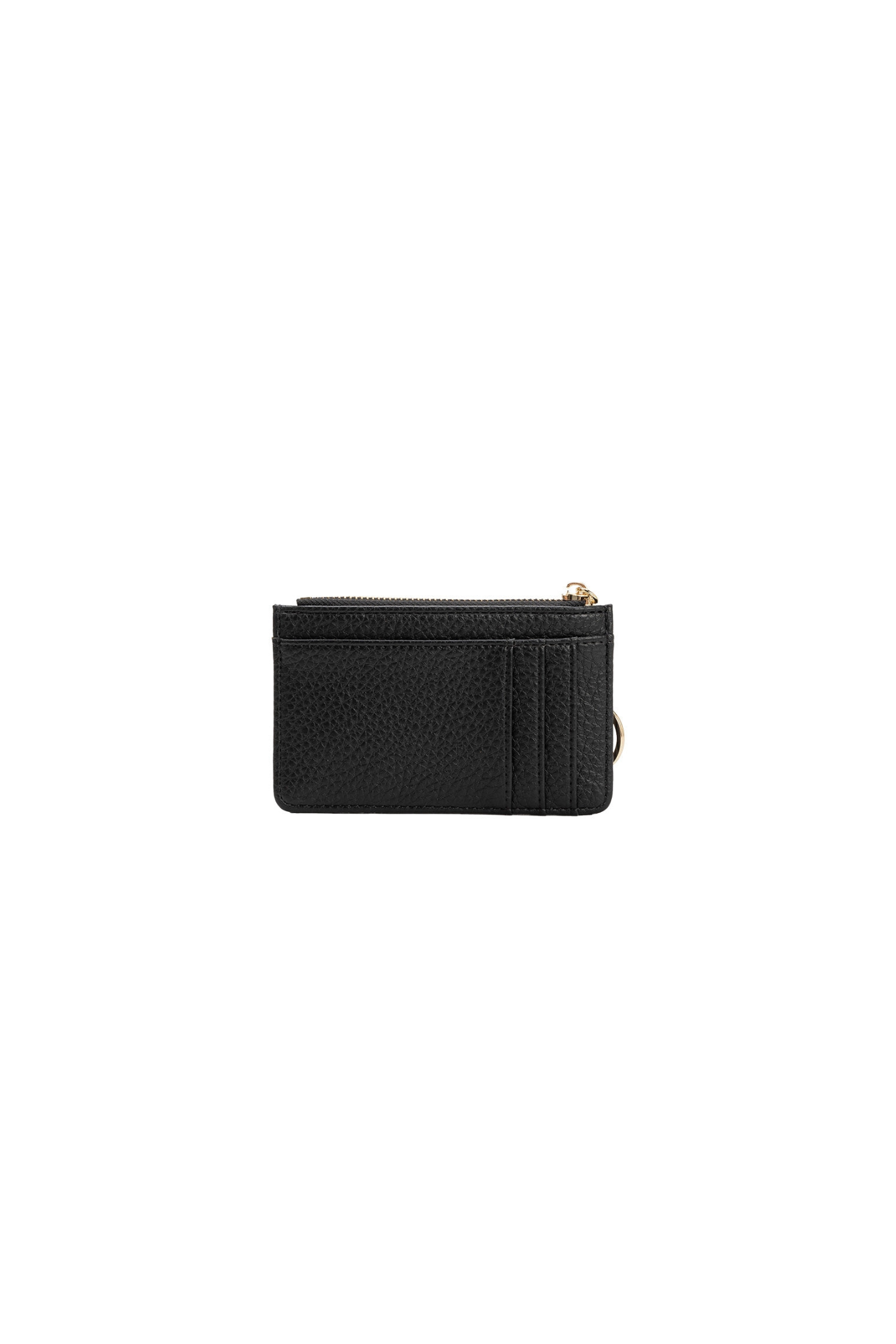 Melie Bianco | Lupe Card Case Wallet - Black | Sweetest Stitch