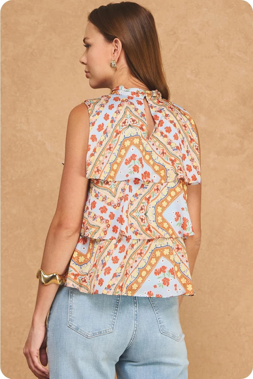 Strut & Bolt | Amy Sleeveless Tiered Top | Sweetest Stitch Boutique