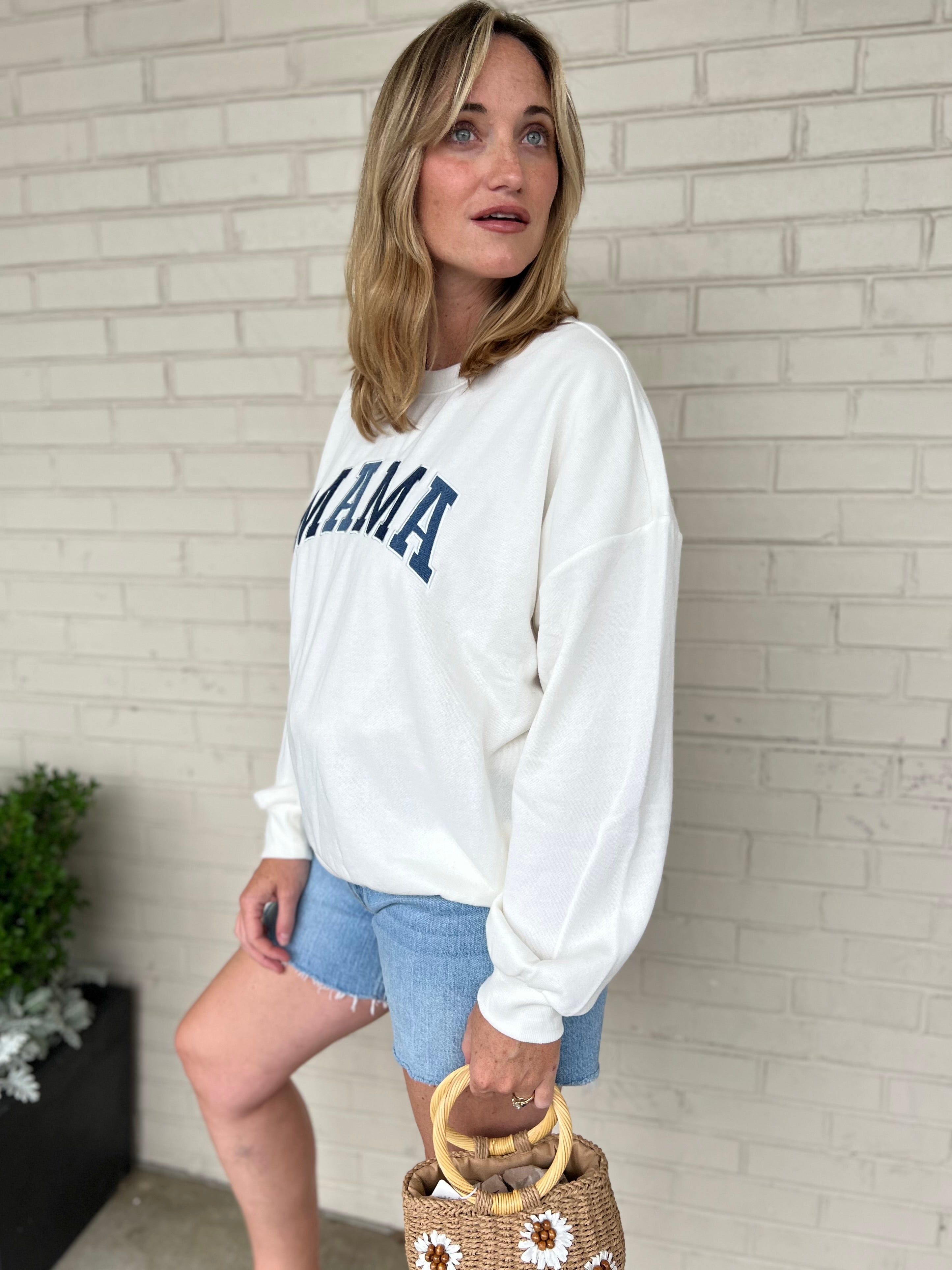 Z Supply | Mama Knit Sweatshirt | Sweetest Stitch Boutique Richmond