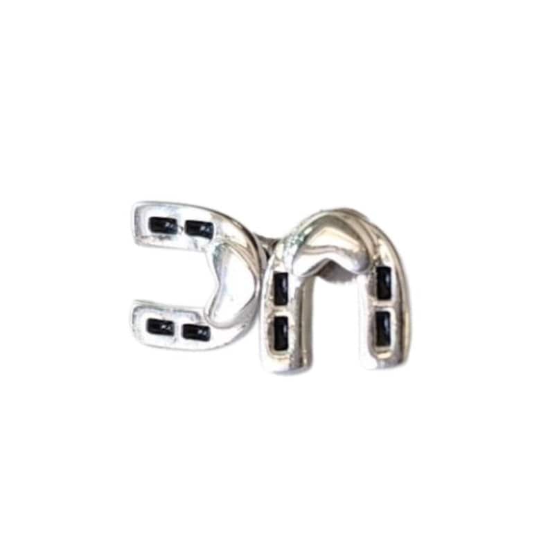 Saints and Saviors Horseshoe Silver Stud earrings