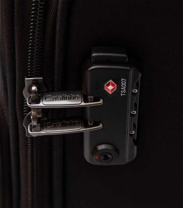 Cavalinho 28" Check-in Softside Luggage SKU 68020003.01.28 #color_black