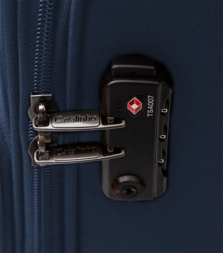 Cavalinho 28" Check-in Softside Luggage SKU 68020003.03.28 #color_blue