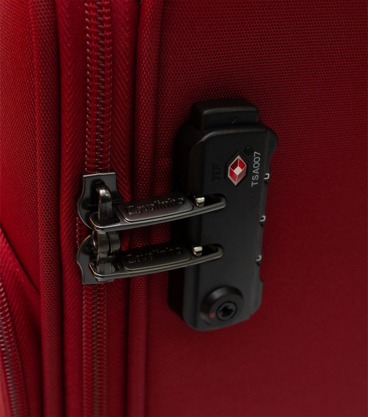 Cavalinho 24" Check-in Softside Luggage SKU 68020003.04.24 #color_red
