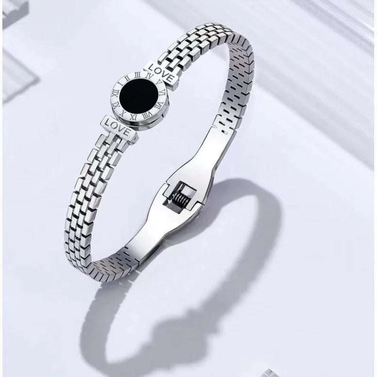 ENGRAVED LOVE BANGLE - Yayas Glam & Gift Shop