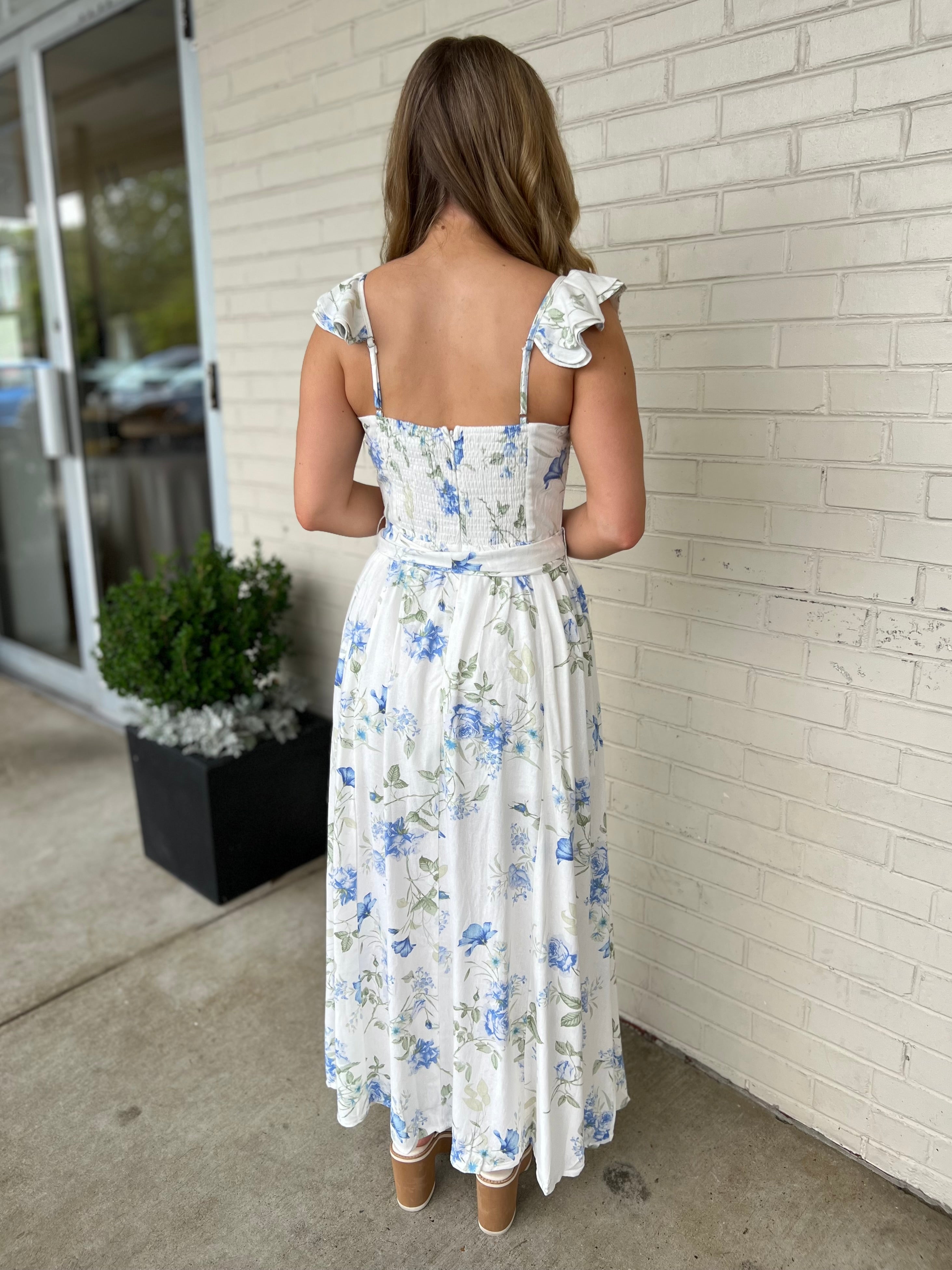 Dress Forum | South France Midi Dress | Sweetest Stitch Boutique