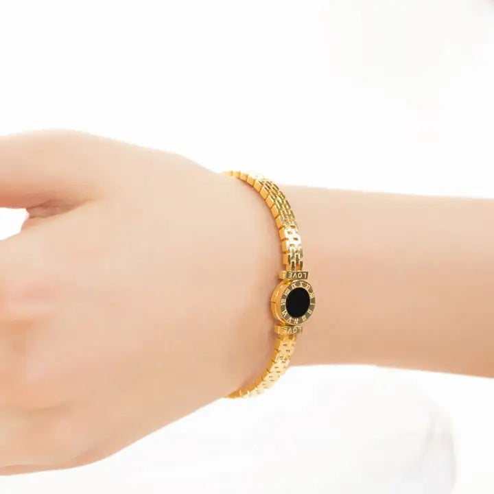 ENGRAVED LOVE BANGLE - Yayas Glam & Gift Shop