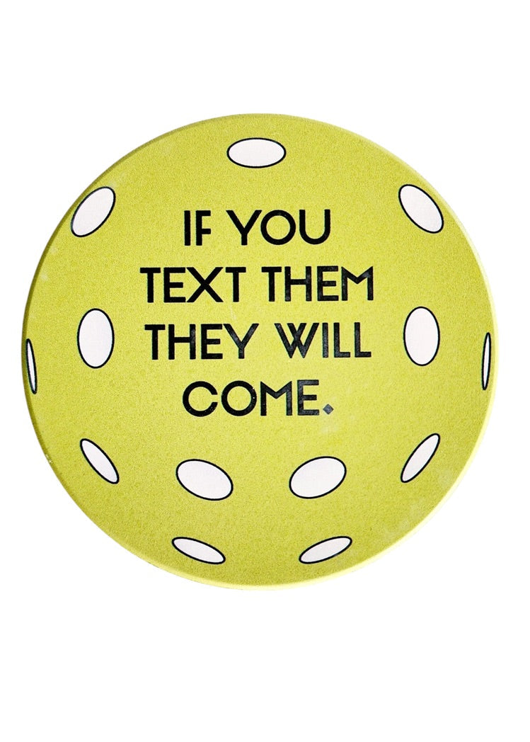 Pickleball Coaster Set B