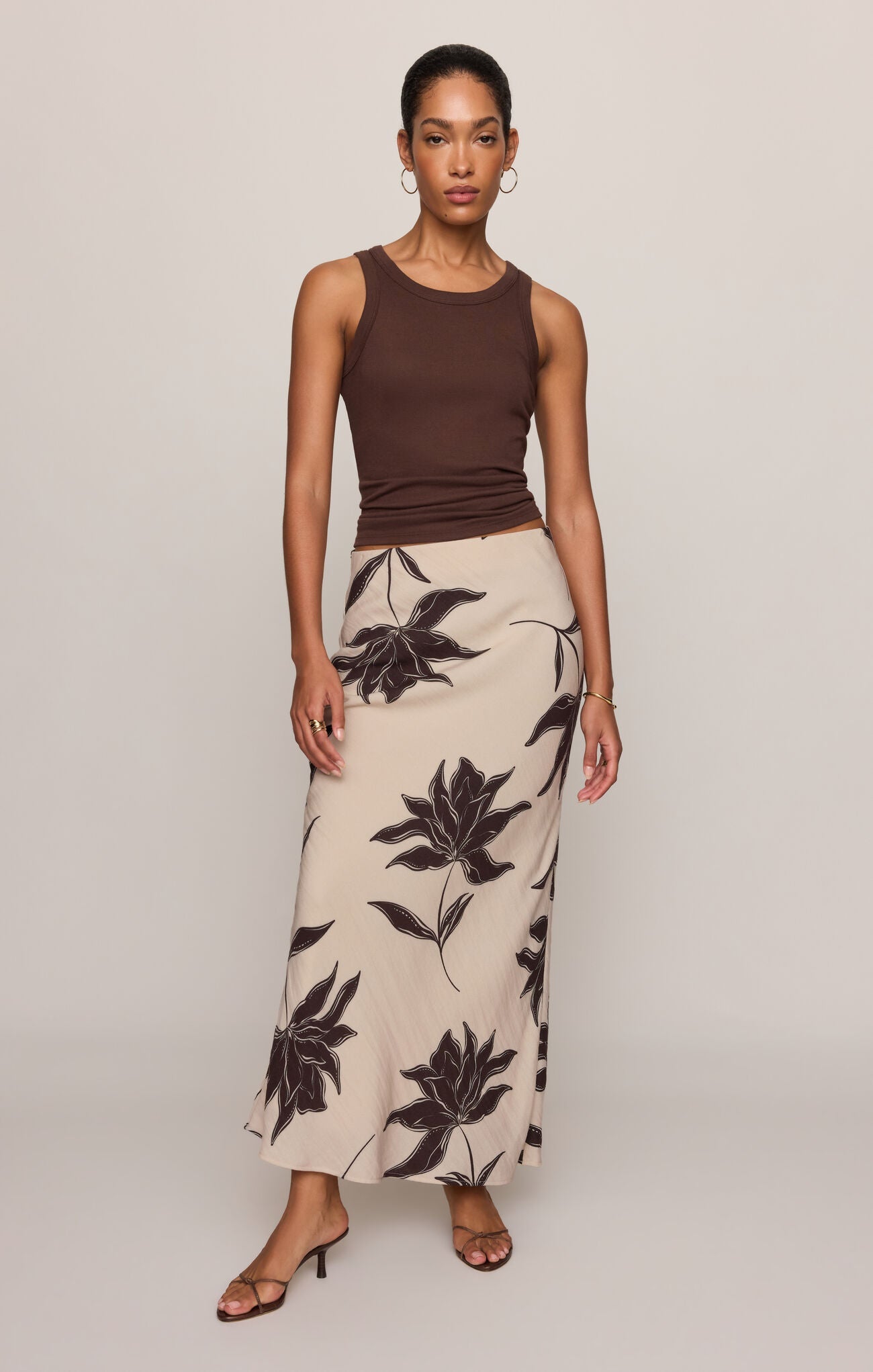 Z Supply | Europa Floral Skirt | Sweetest Stitch Boutique Richmond VA