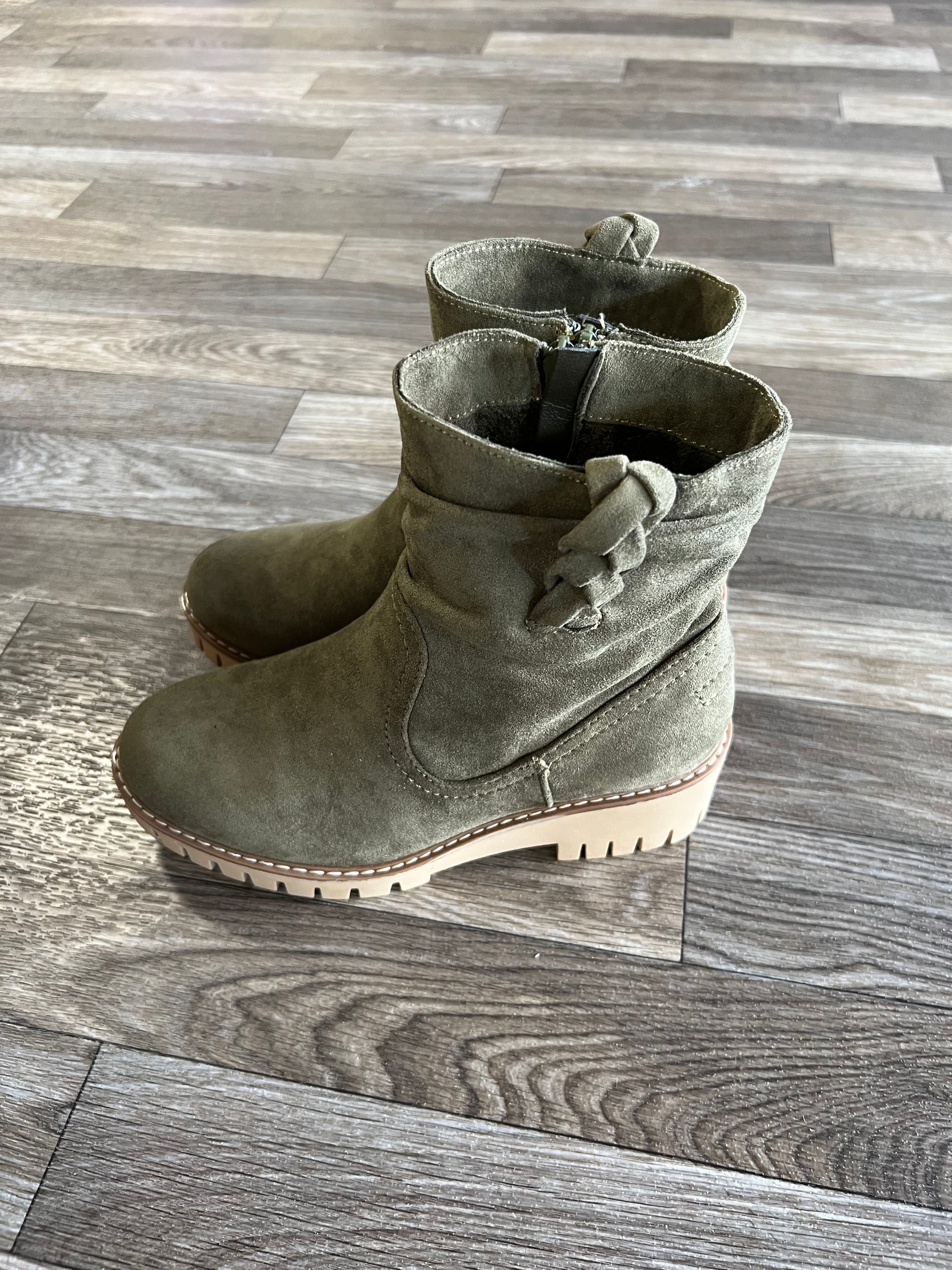 Very G Green Demi Boot