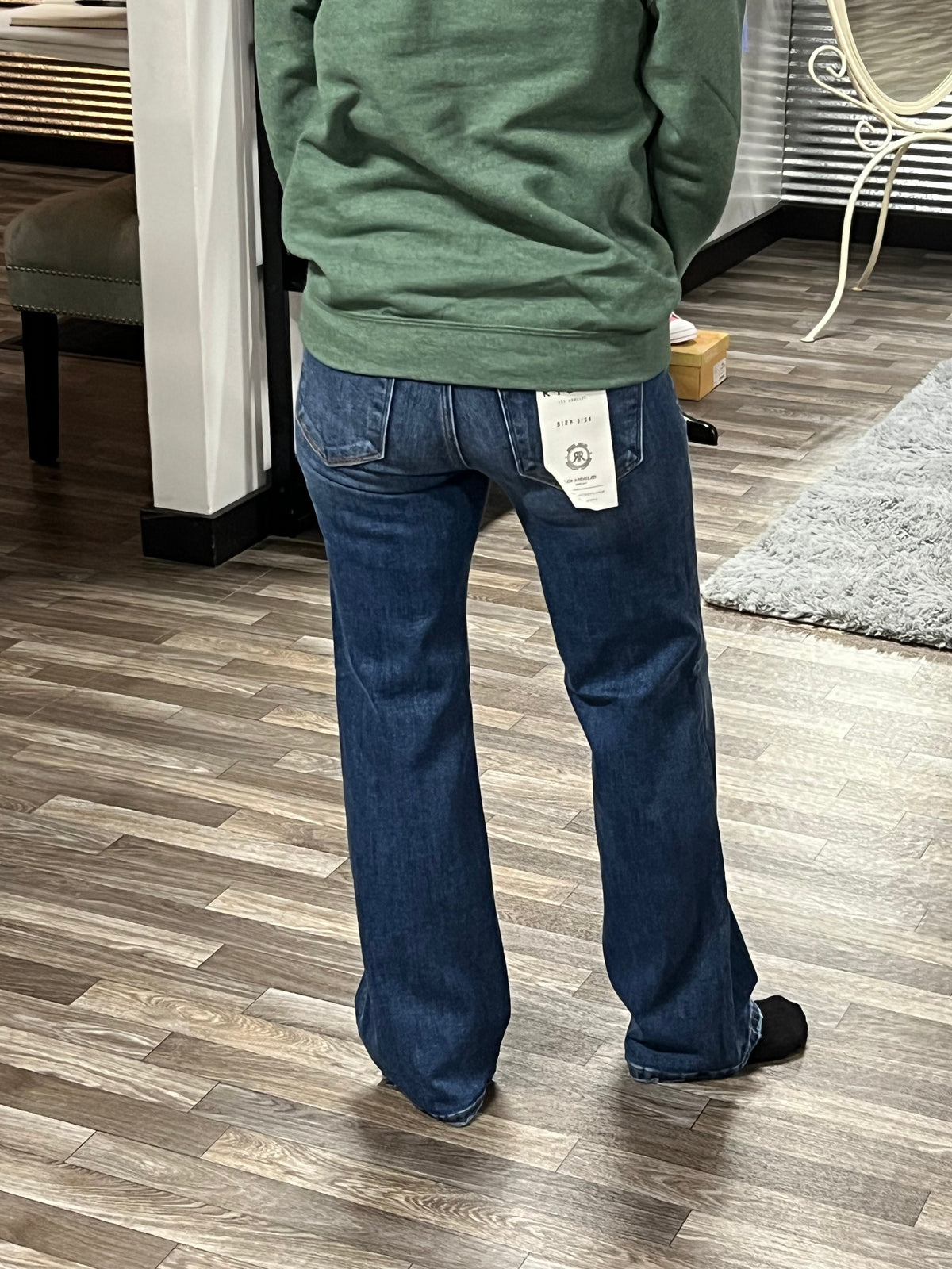 Risen Brand Tummy Control Bootcut Jeans - Athena's Fashion Boutique