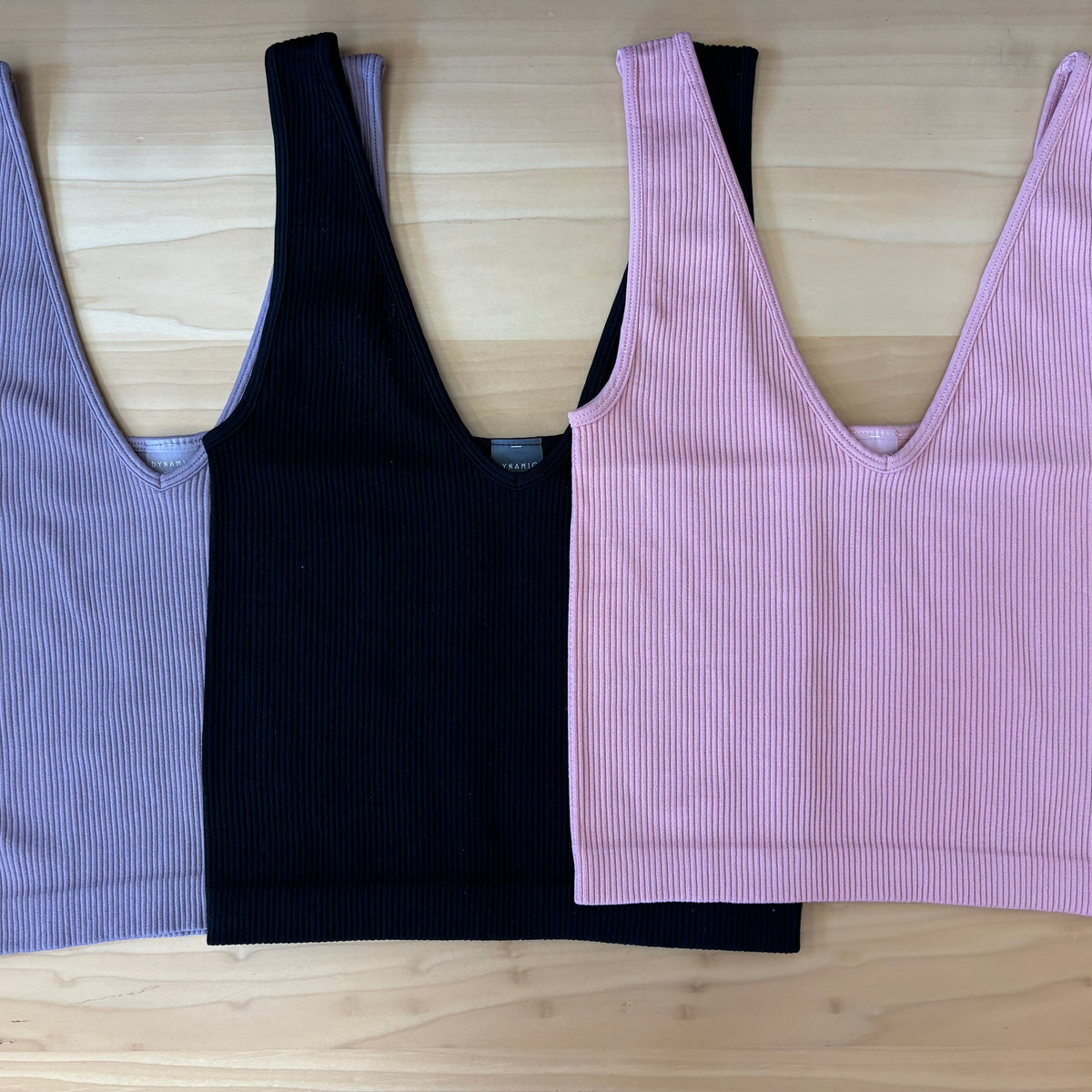 Thick Ribbed V-Neck Tanks  Shoptiques