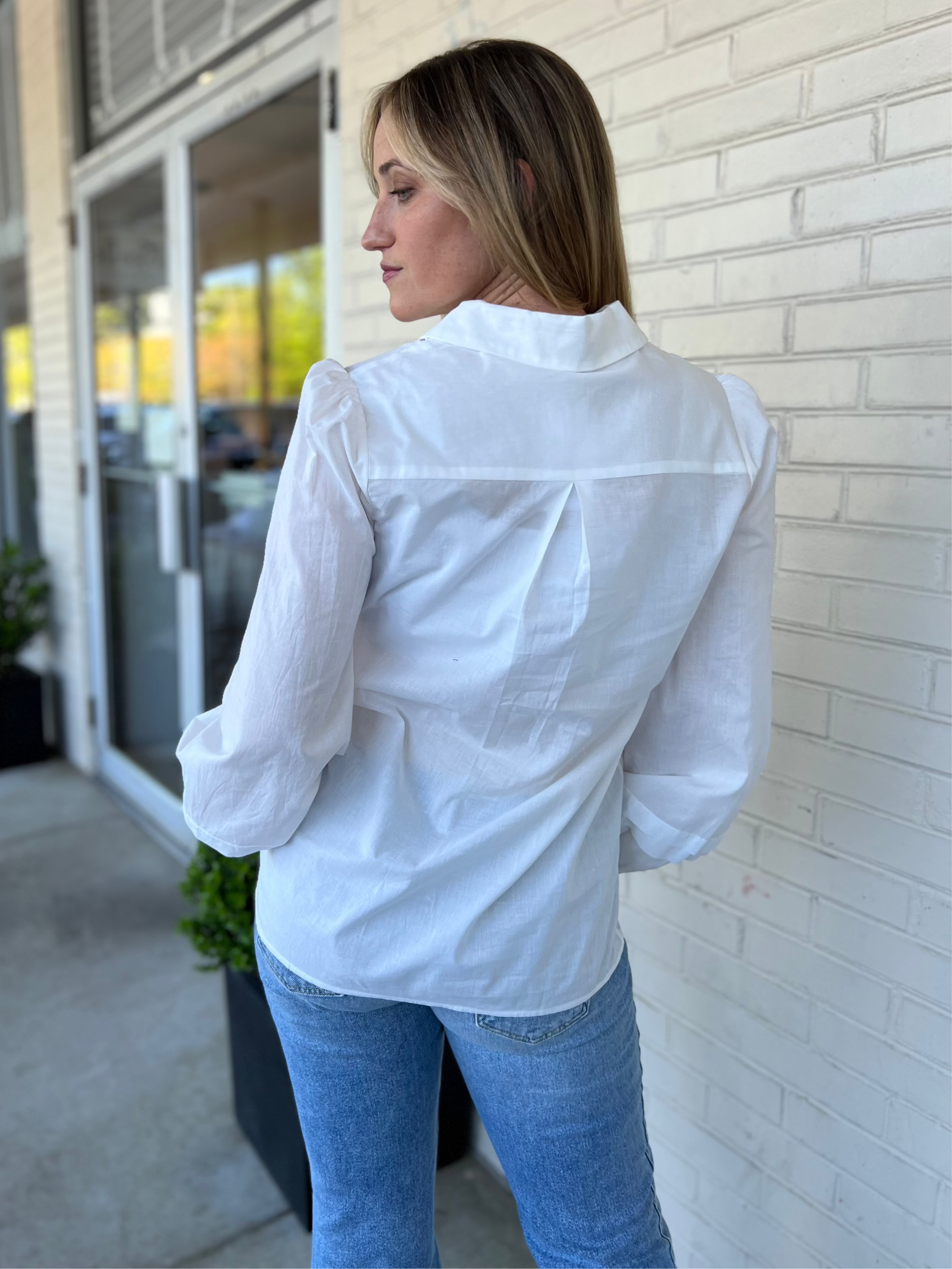 Lalavon | Pink Button Up Cora Shirt | Sweetest Stitch Boutique