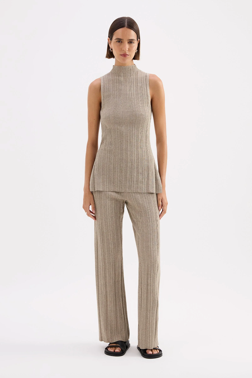 Nude Lucy Collins Knit Pant | Sweetest Stitch Boutique Richmond VA