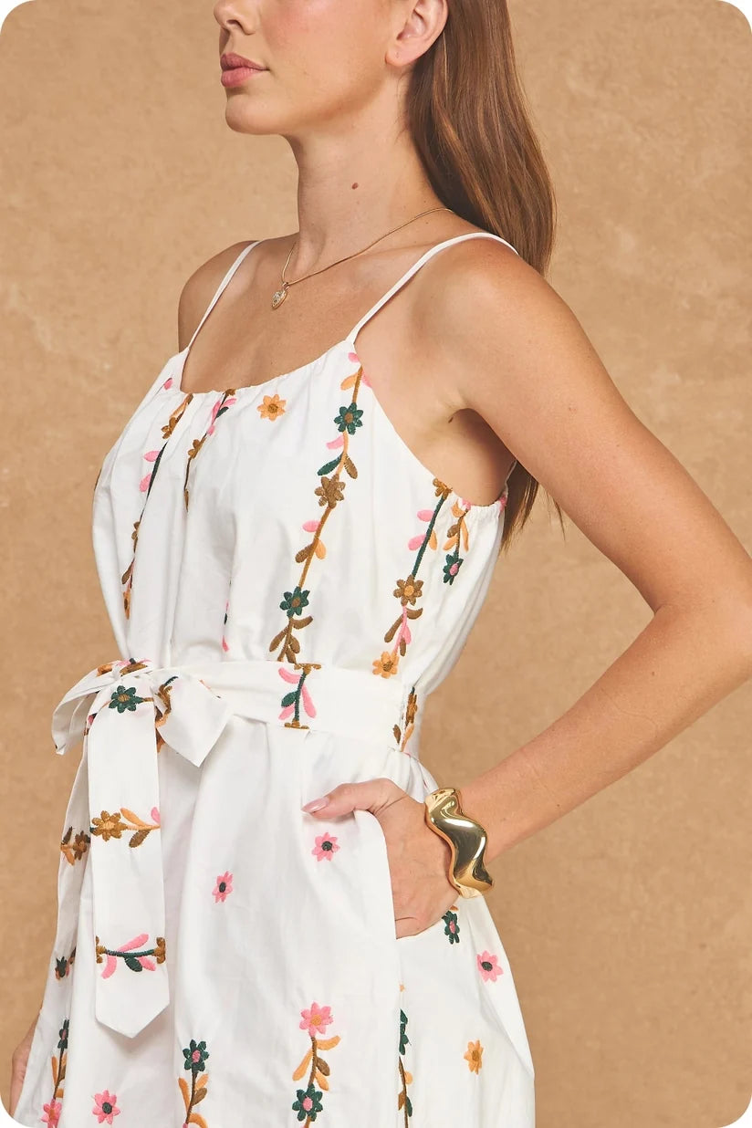 Strut & Bolt | Owen Embroidered Maxi Dress | Sweetest Stitch Boutique