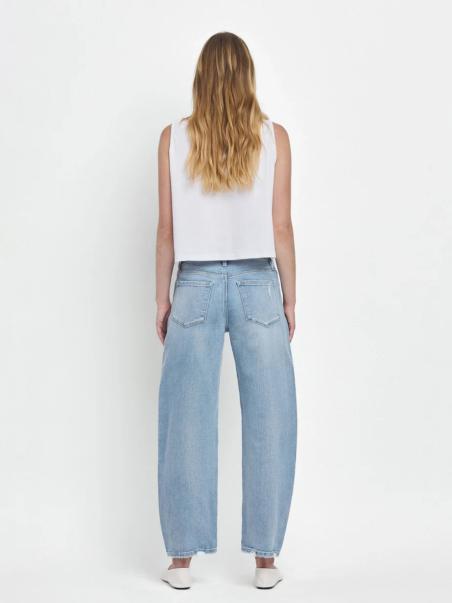 Lovervet by Vervet | Barrel Leg Jeans | Sweetest Stitch Boutique RVA