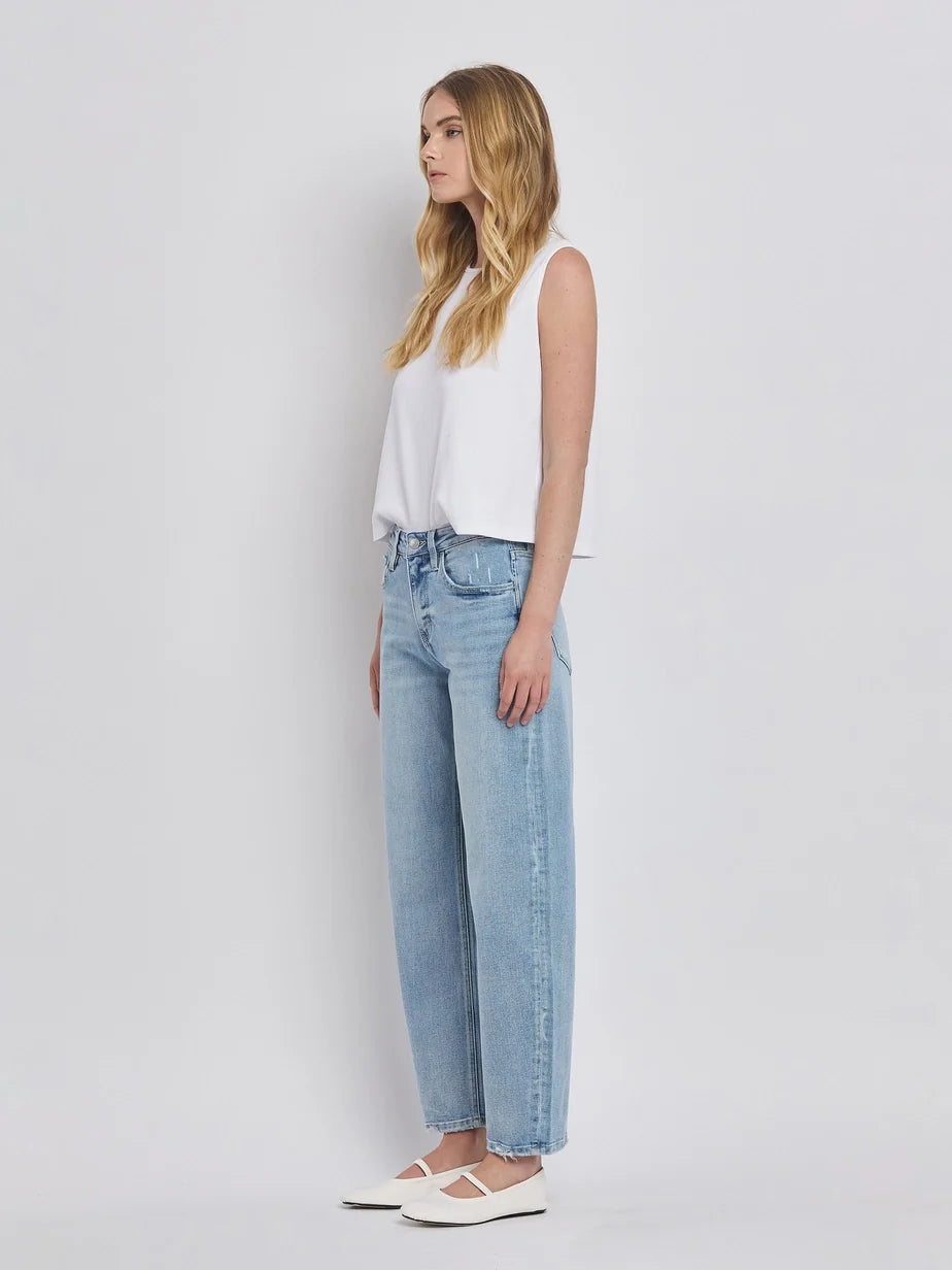 Lovervet by Vervet | Barrel Leg Jeans | Sweetest Stitch Boutique RVA