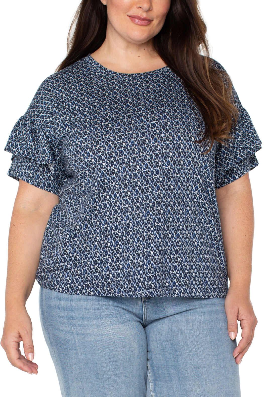 Navy/Cream Batik Main
