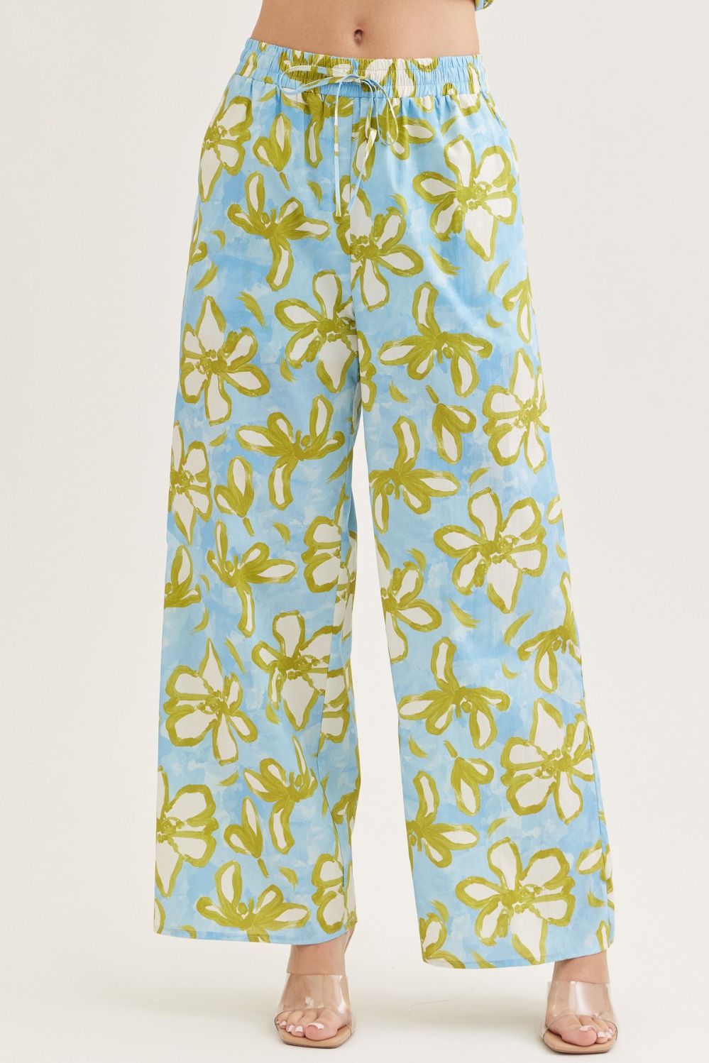 Entro | Jade Wide Leg Floral Pants | Sweetest Stitch Boutique RVA