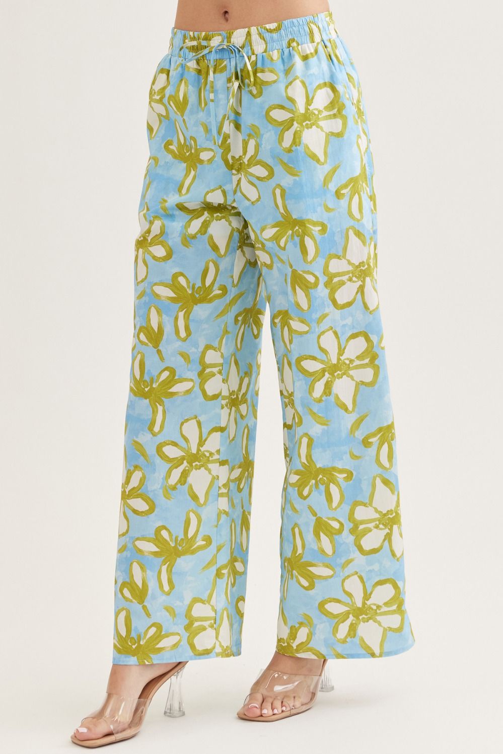 Entro | Jade Wide Leg Floral Pants | Sweetest Stitch Boutique RVA