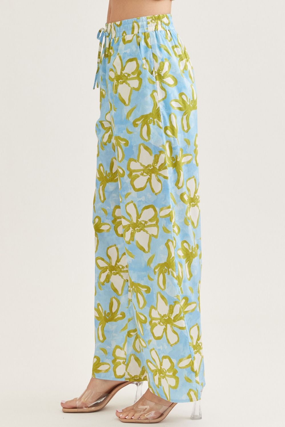 Entro | Jade Wide Leg Floral Pants | Sweetest Stitch Boutique RVA
